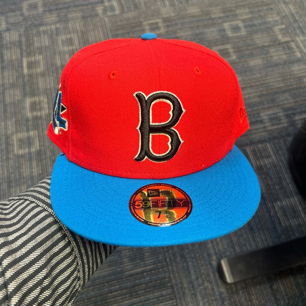 Boston Red Sox Hat Club Exclusive New Era 56Fifty Size 7 3/4